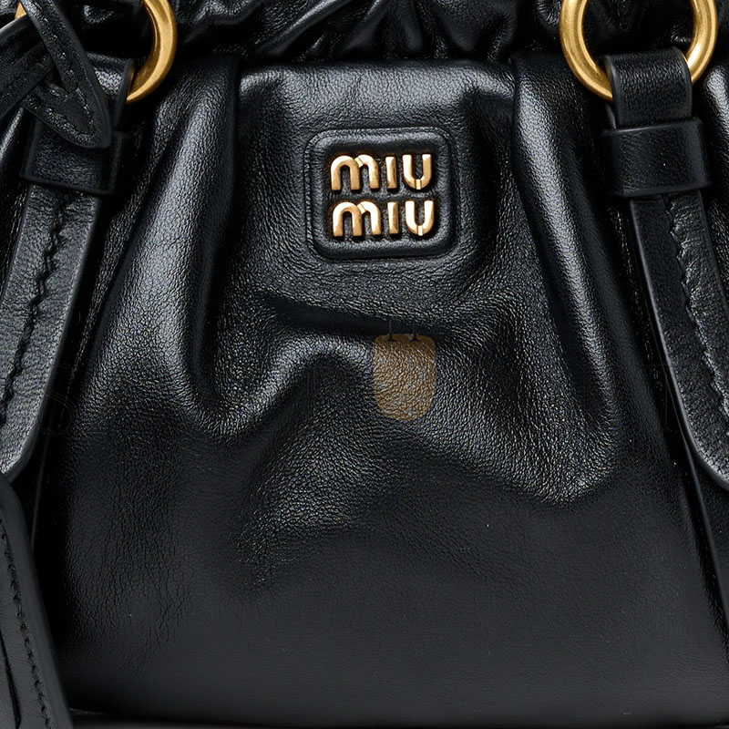 M1v M1v NAPPA MINI JOIE SHOULDER BAG 5BP089 (22*15*7cm)